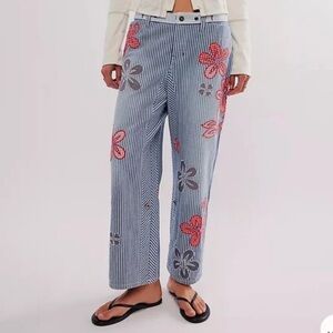 We The Free Hot Tropics Cuffed Harem Trousers